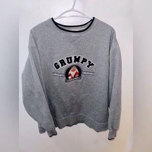 Grumpy Pump Up Gray Sweater